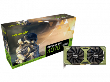 Card đồ hoạ Manli GeForce RTX™ 4070 Ti Super 16GB Nebula Twin