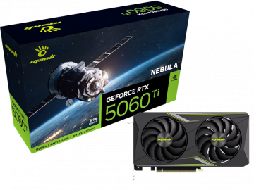 Card đồ hoạ Manli Nebula GeForce RTX 5060 Ti 8GB GDDR7