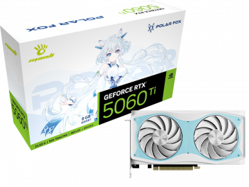 Card đồ hoạ Manli Polar Fox GeForce RTX 5060 Ti OC 8GB GDDR7