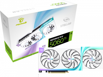 Card đồ hoạ Manli Stellar GeForce RTX 5060 Ti OC 8GB GDDR7