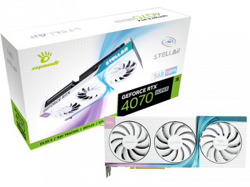 Card đồ hoạ Manli GeForce RTX™ 4070 Super OC 12GB Stellar Triple