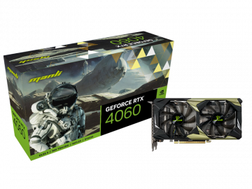 Card đồ hoạ Manli GeForce RTX™ 4060 8GB Nebula Twin