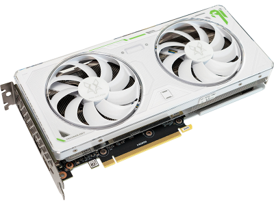 Card đồ hoạ Manli GeForce RTX™ 4060 8GB Polar Fox Twin