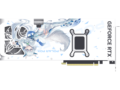 Card đồ hoạ Manli Polar Fox GeForce RTX 5070 Ti OC 16GB GDDR7