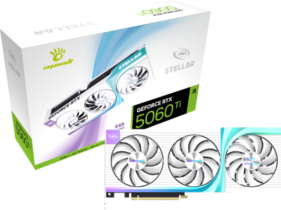 Card đồ hoạ Manli Stellar GeForce RTX 5060 Ti OC 16GB GDDR7