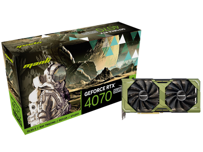 Card đồ hoạ Manli GeForce RTX™ 4070 Super 12GB Nebula Twin