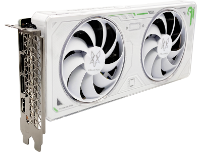 Card đồ hoạ Manli GeForce RTX™ 4070 Super 12GB Polar Fox Twin