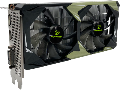 Card đồ hoạ Manli GeForce RTX™ 3050 6GB Nebula Twin 2.0