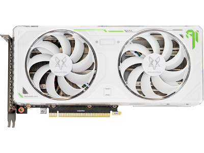 Card đồ hoạ Manli GeForce RTX™ 4060 Ti 16GB Polar Fox Twin