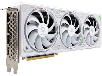 Card đồ hoạ Manli GeForce RTX™ 4070 Ti Super 16GB Polar Fox Triple